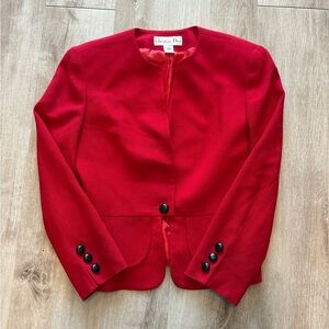 Vintage Christian Dior Blazer Jacket